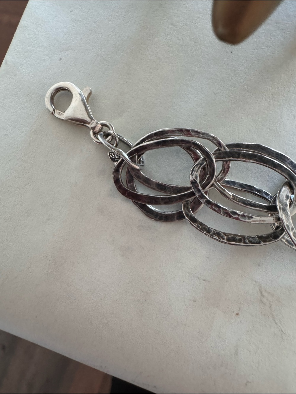 Silpada Silver Multi-Link Oval Chain Bracelet - Picture 2 of 4